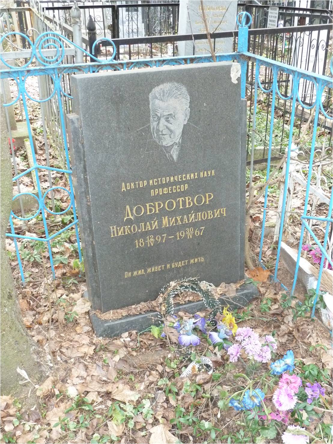 Могила Н. М. Длбротвора